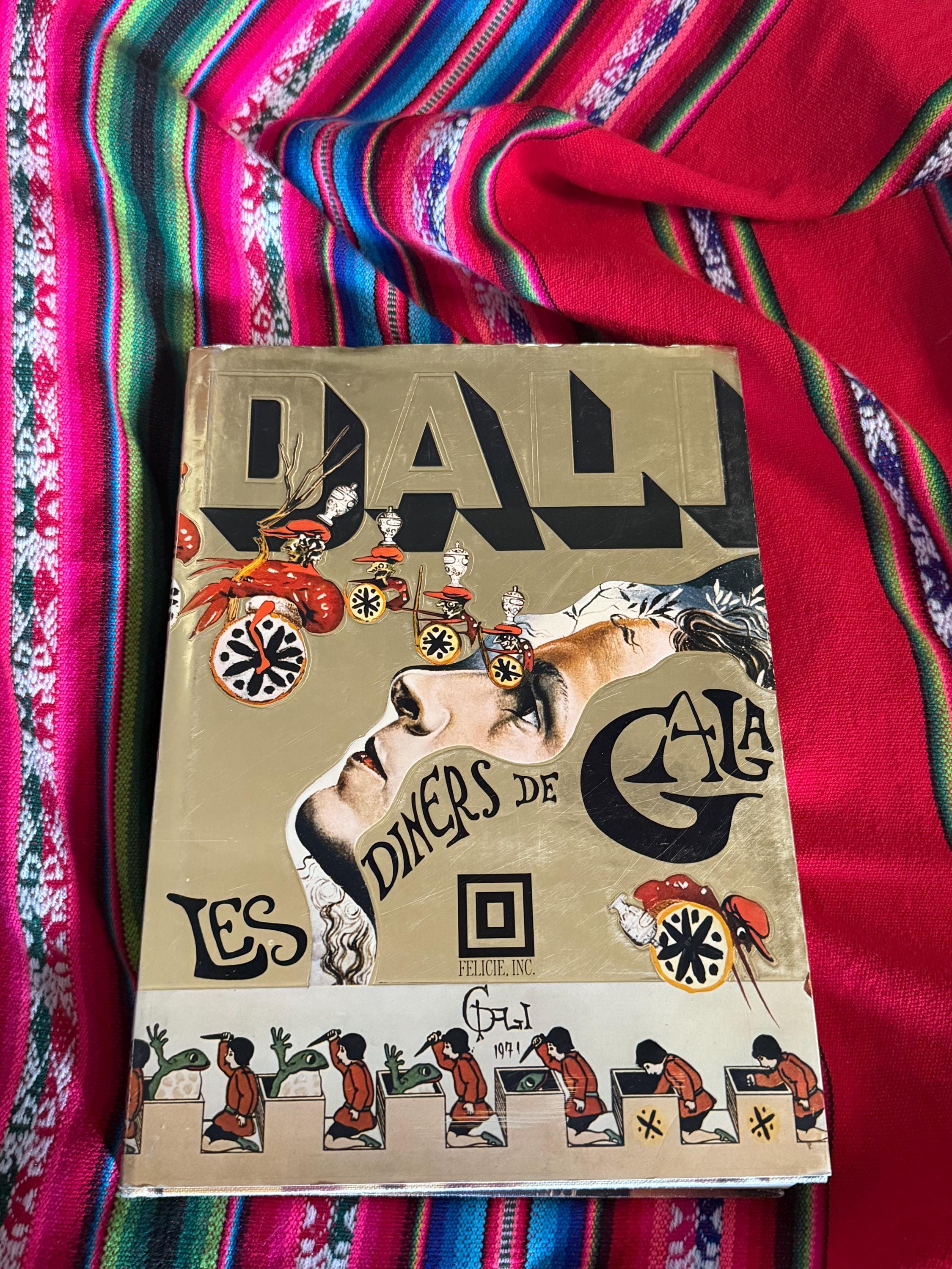 VERY RARE VINTAGE Dali - Les Diners De Gala First Edition 1973