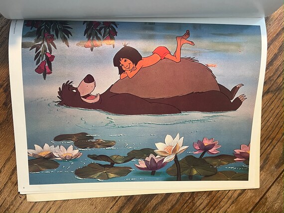 The Disney Poster Book 1977 VINTAGE RARE - Etsy