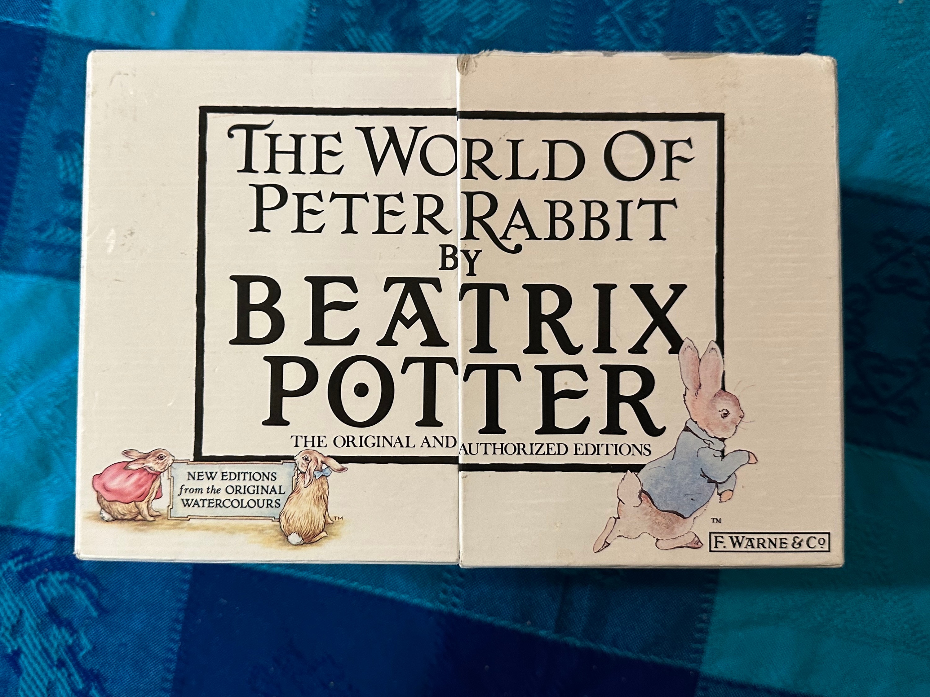 The World of Peter Rabbit COMPLETE SET Vintage 1989 - Etsy