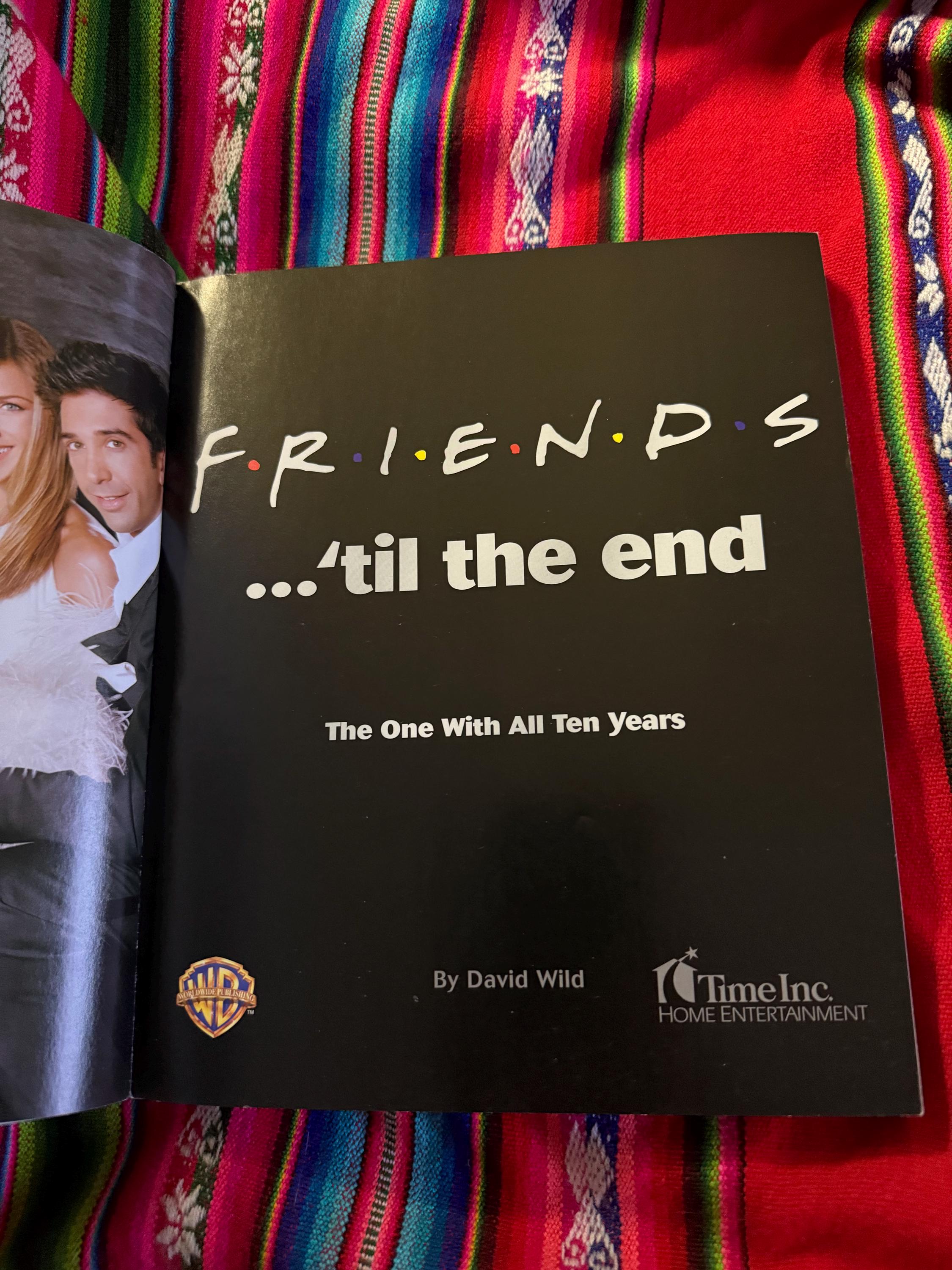 RARE VINTAGE FRIENDS …'til the End Authorized Collector's Edition