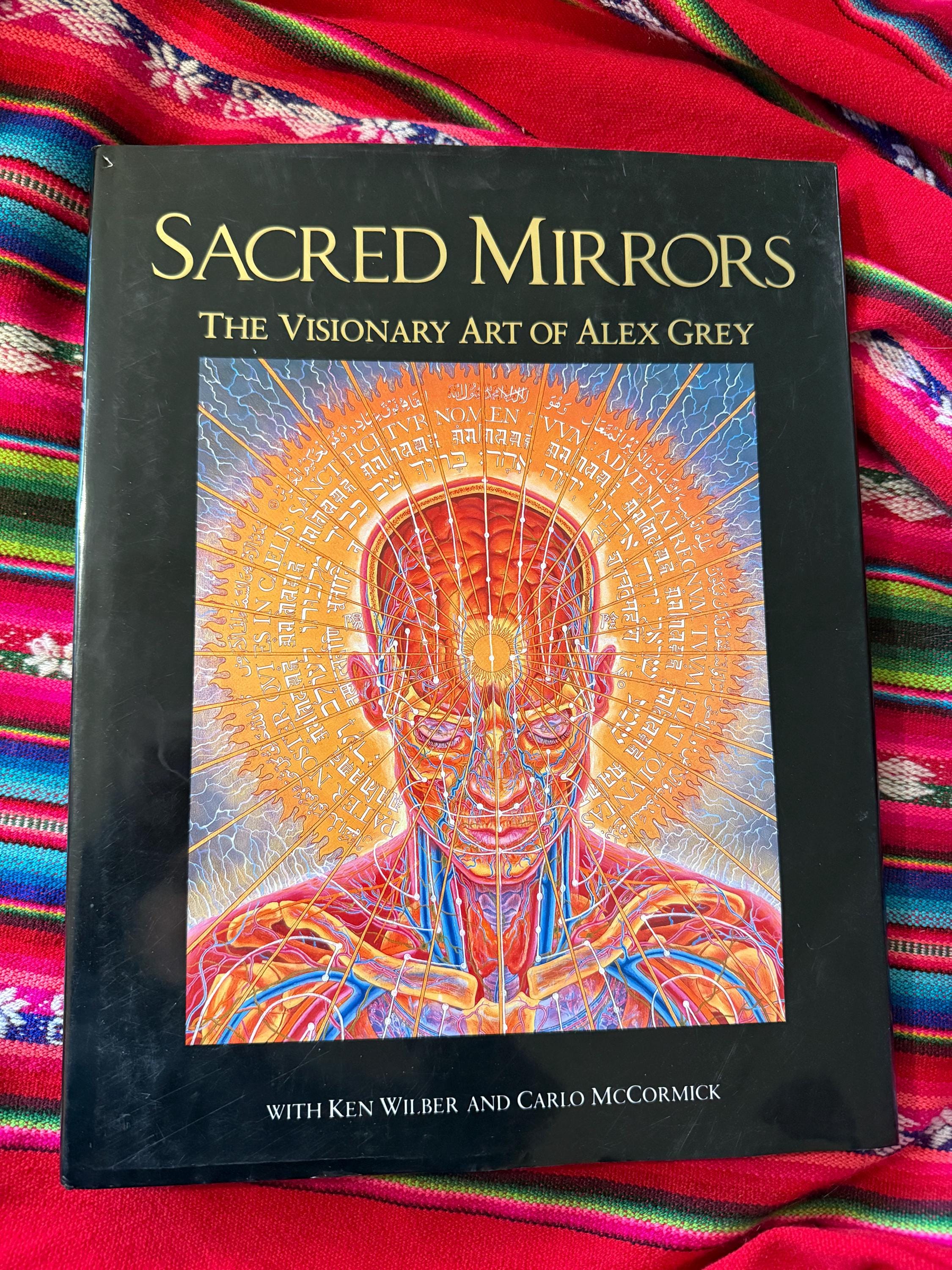 RARE VINTAGE Sacred Mirrors the Visionary Art of Alex Grey