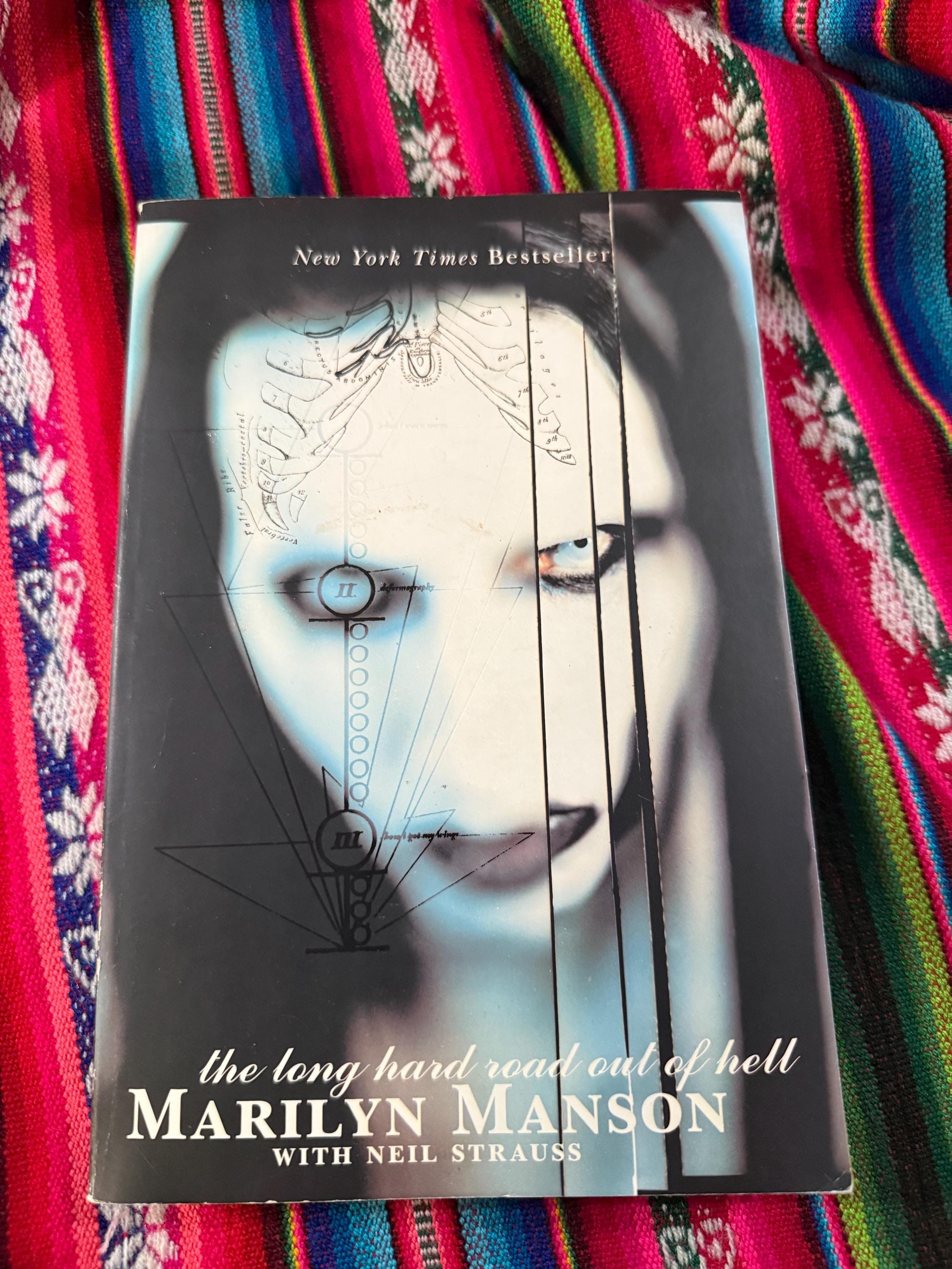 RARE VINTAGE the Long Hard Road Out of Hell Marilyn Manson Neil