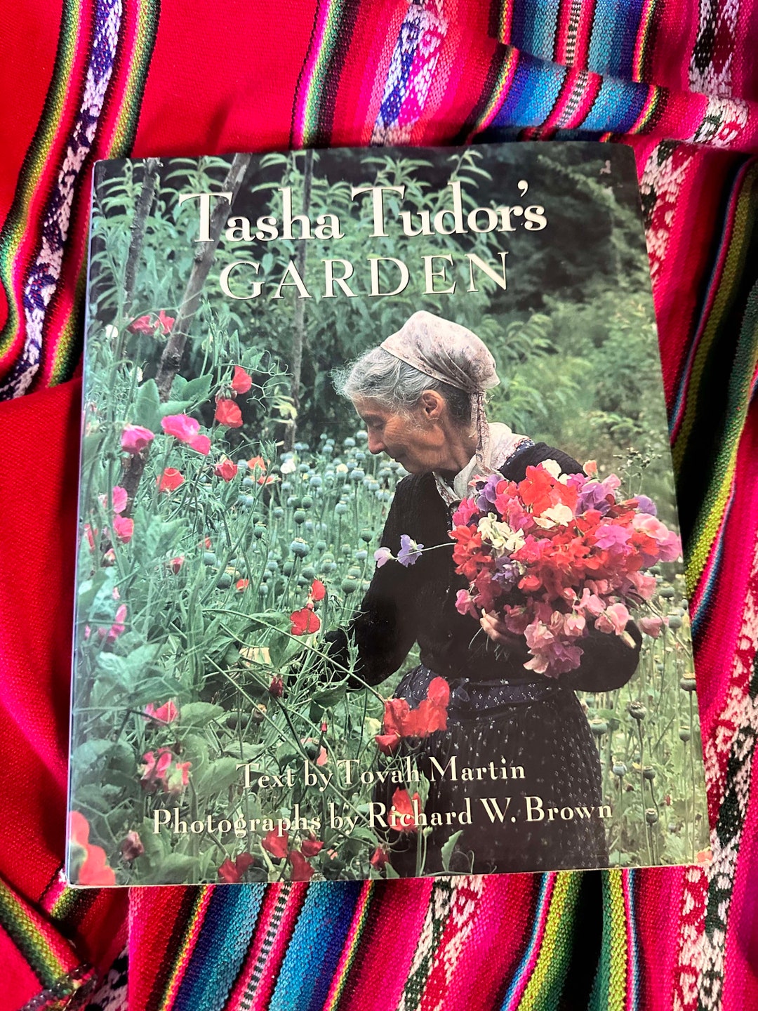 Tasha Tudor's GARDEN 写真集 RARE VINTAGE Tasha Tudor's Garden Tovah Martin Richard W. Brown