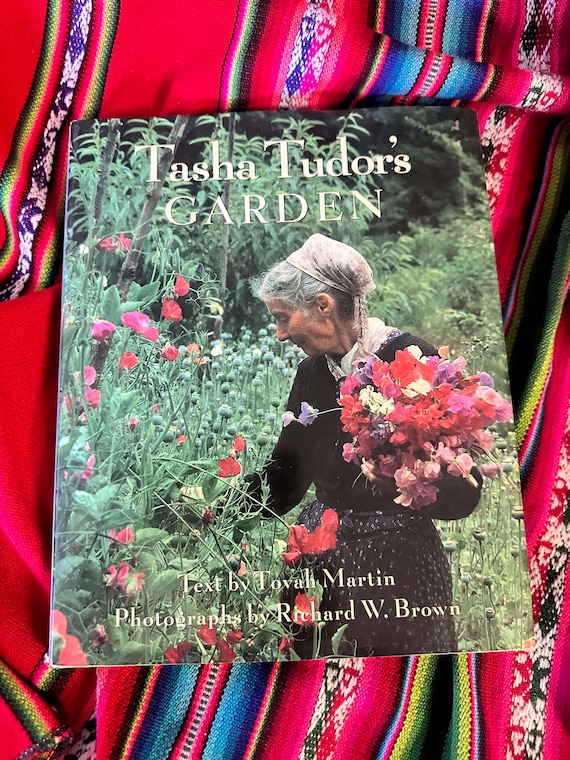 RARE VINTAGE Tasha Tudor's Garden Tovah Martin Richard W. Brown