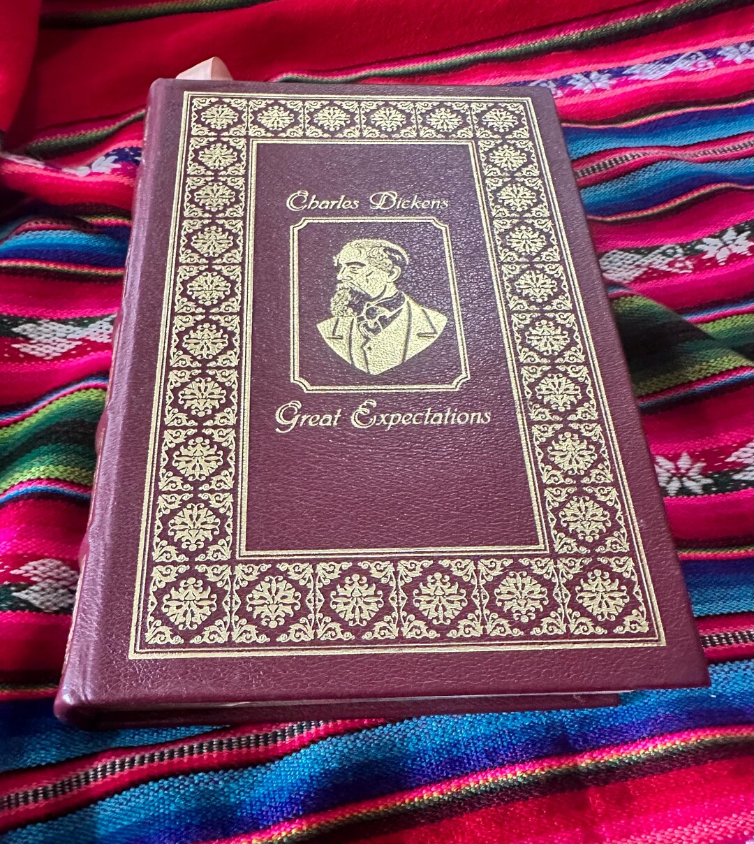 RARE VINTAGE Great Expectations by Charles Dickens Easton Press Leather ...