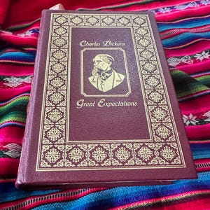 RARE VINTAGE Great Expectations by Charles Dickens Easton Press Leather Bound 1979