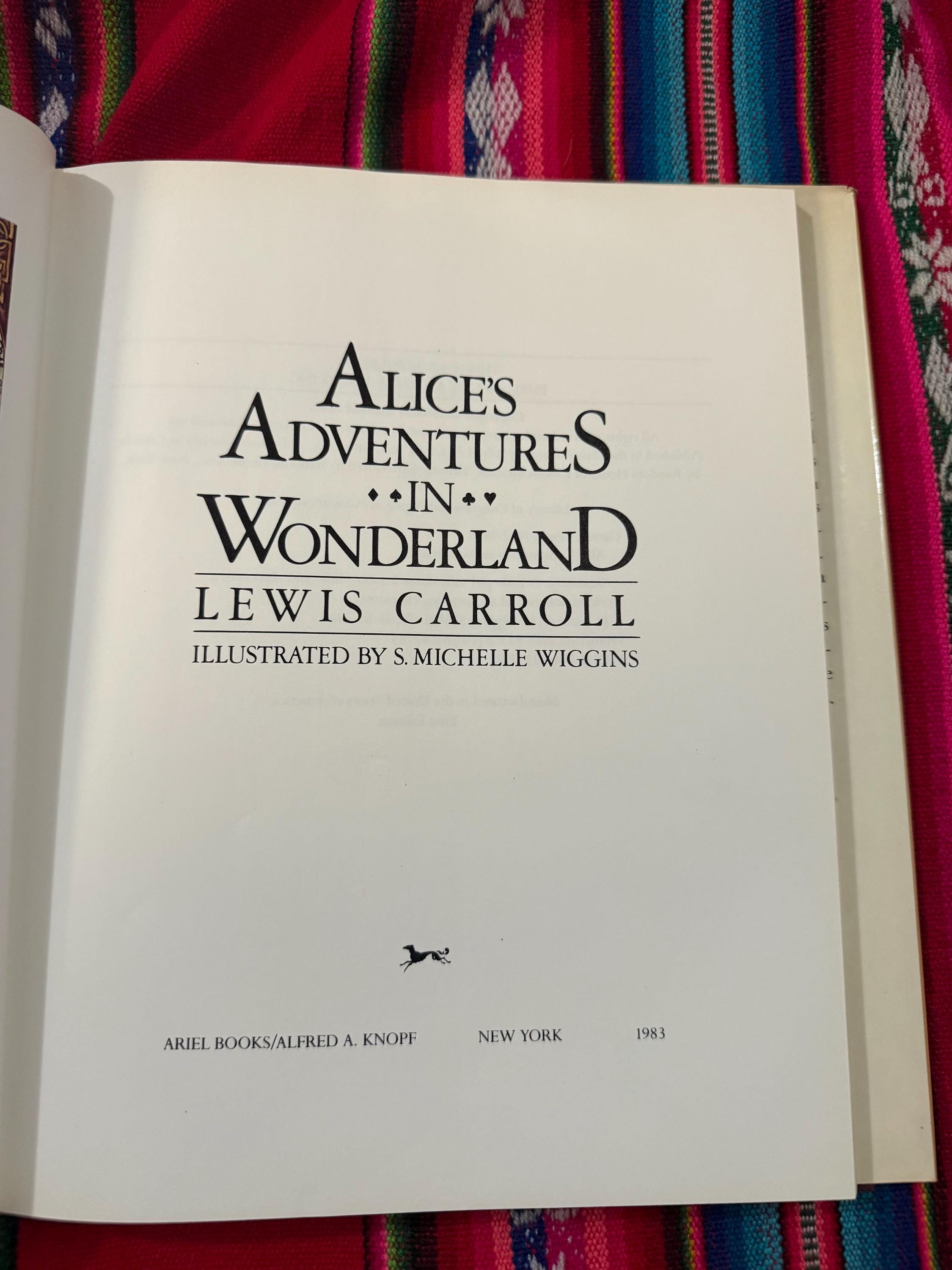 RARE VINTAGE Alice's Adventures in Wonderland Lewis Carroll