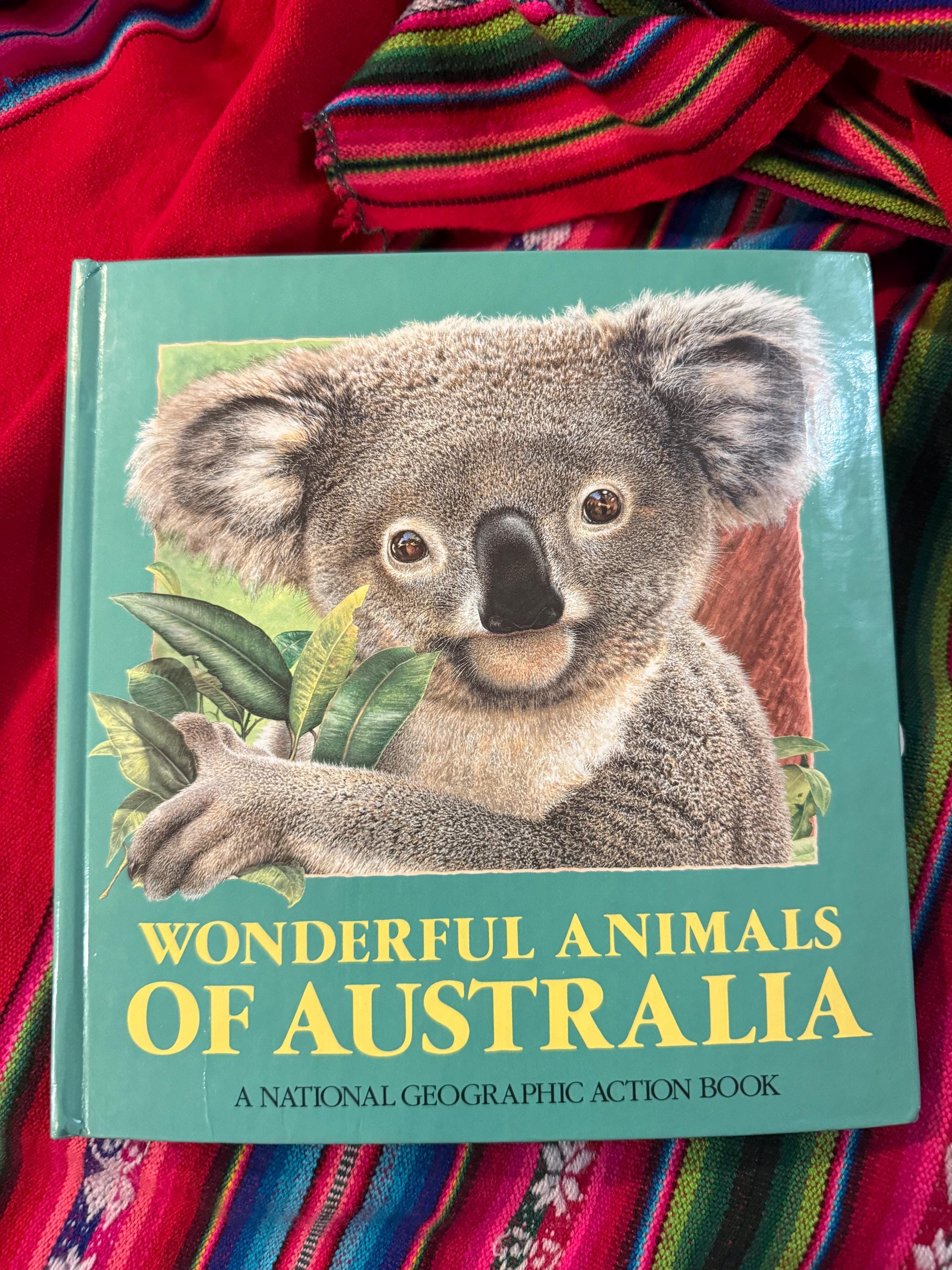 RARE VINTAGE Wonderful Animals of Australia National Geographic