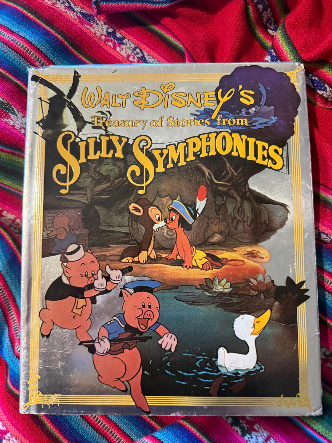 RARE VINTAGE Walt Disney's Treasury of Silly Symphonies 1981 First