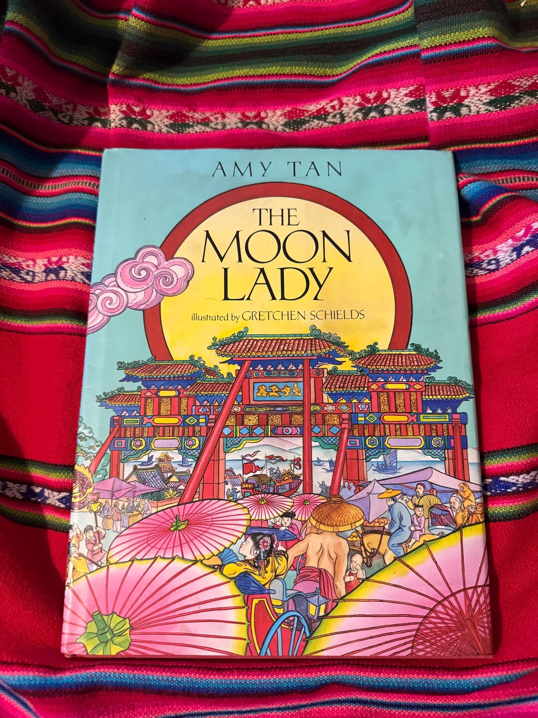RARE VINTAGE the Moon Lady Amy Tan 1st Edition 1st Printing 1992 HCDJ - Etsy