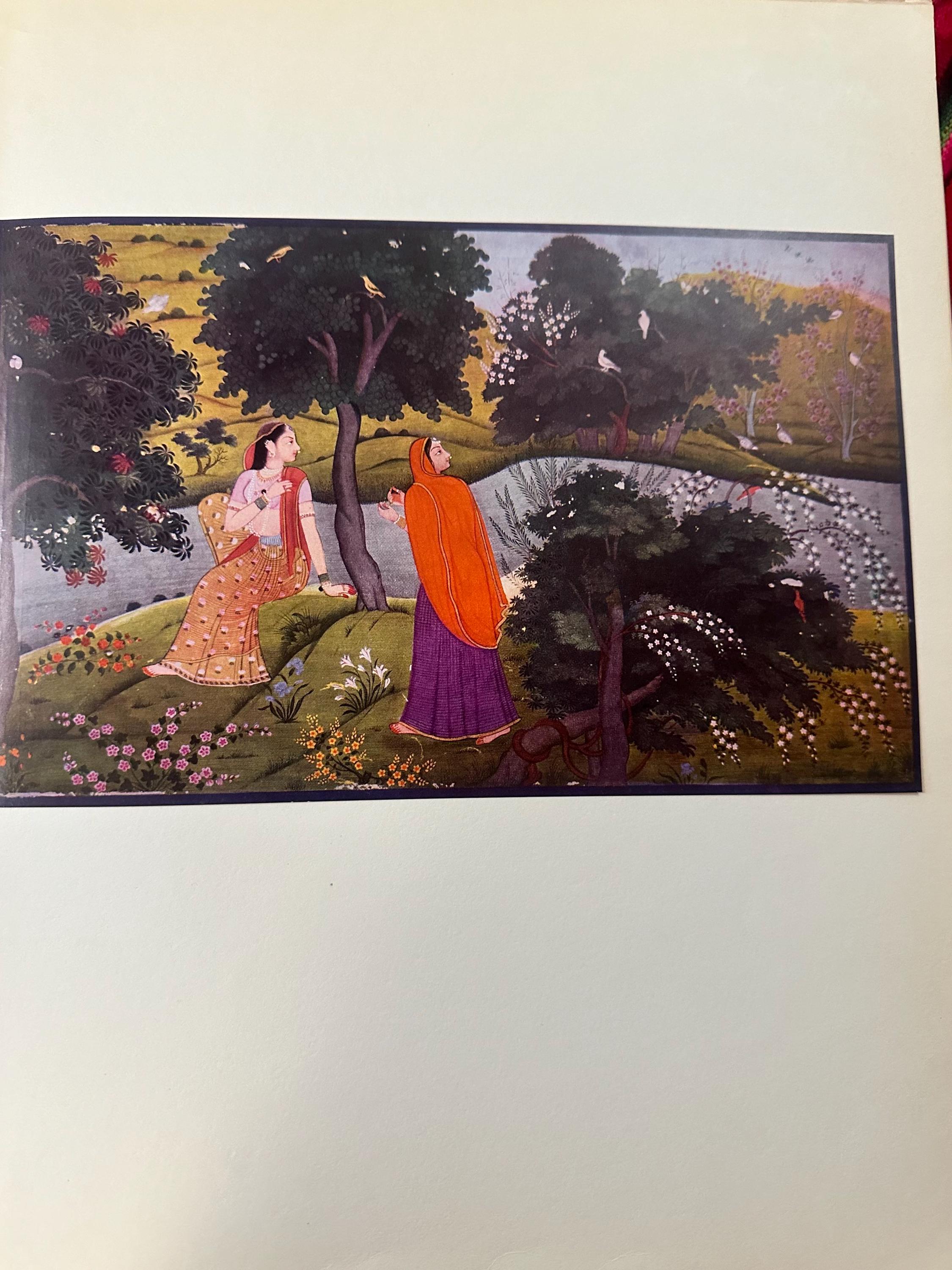 RARE VINTAGE Kangra Paintings of the Gita Govinda First Edition
