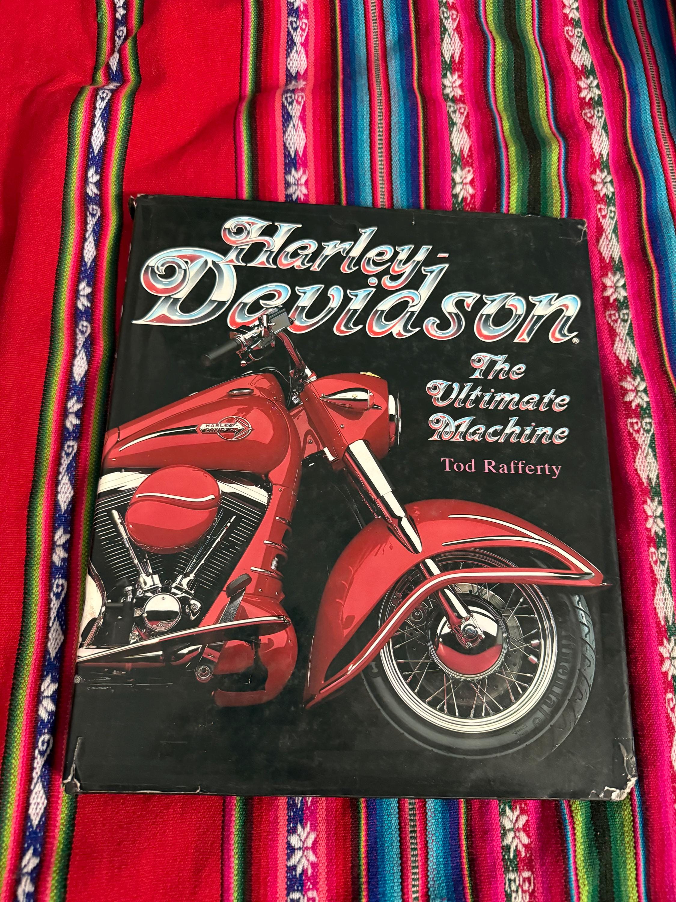 RARE VINTAGE Harley Davidson the Ultimate Machine Tod Rafferty 3rd