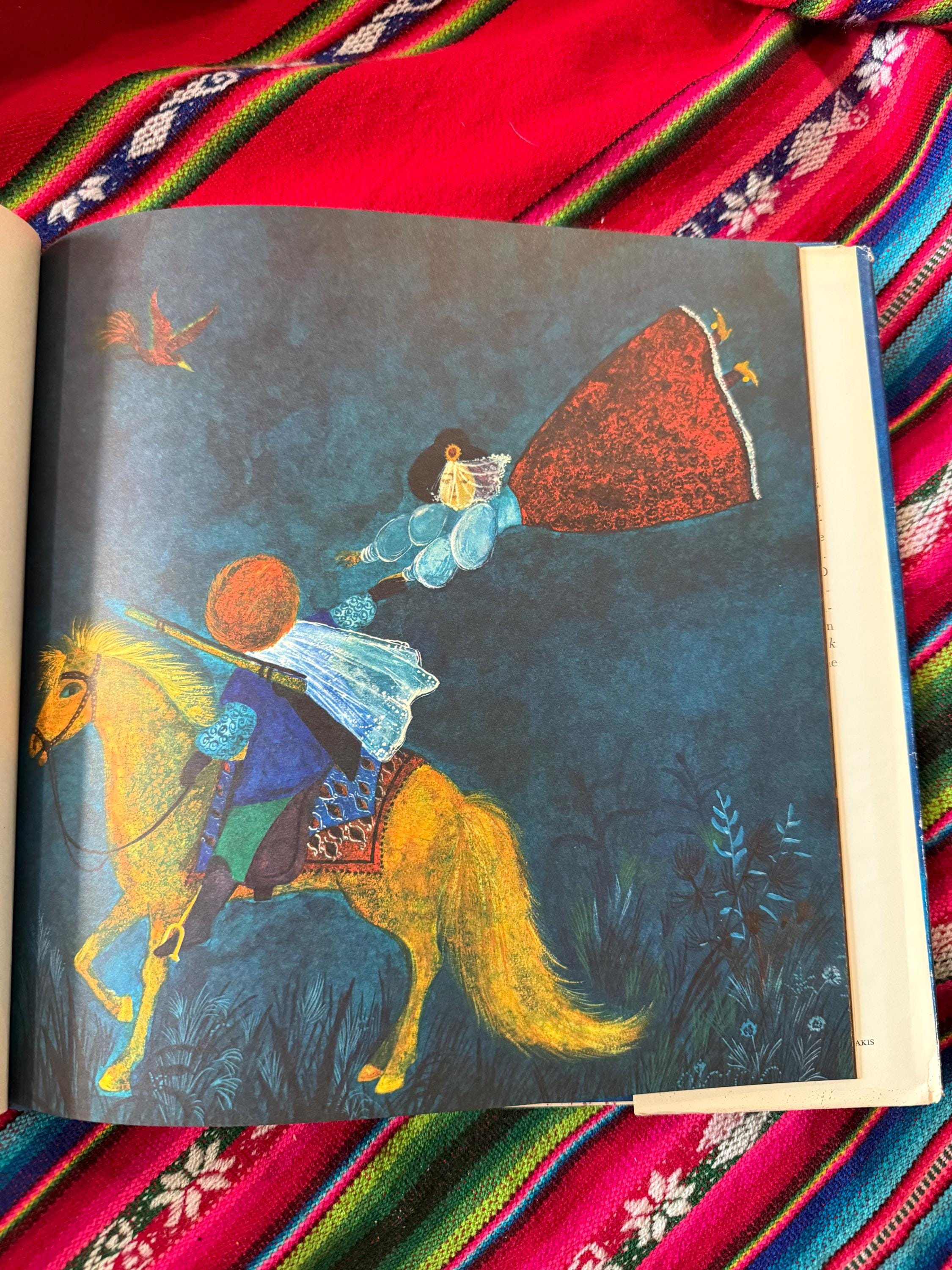 RARE VINTAGE the Golden Bird the Brothers Grimm Illus by Lilo