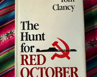 RARE VINTAGE The Hunt for Red October Tom Clancy 1984 BCE