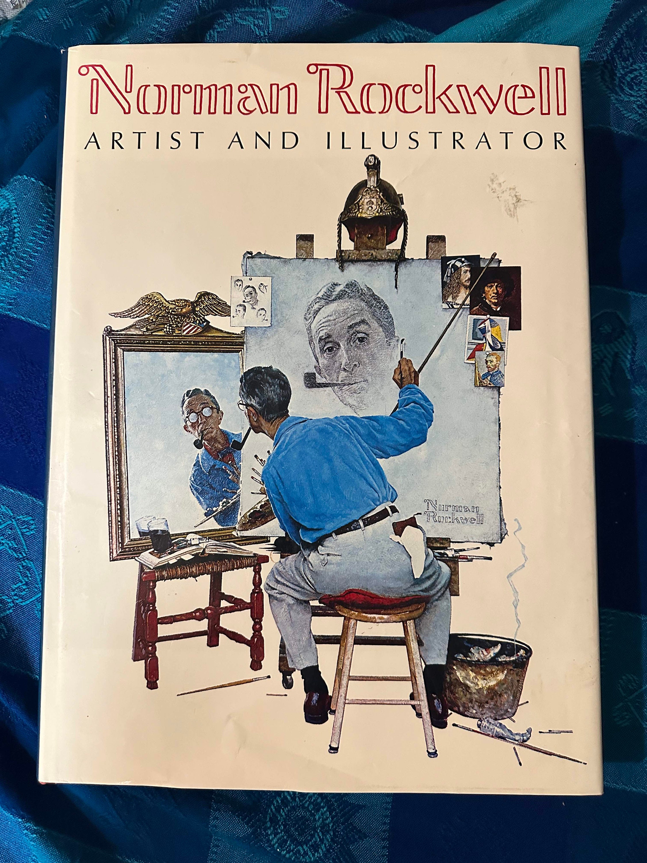 アート・デザイン・音楽 Norman Rockwell Artist and Illustrator Norman Rockwell Artist and Illustrator VINTAGE 1983 - Etsy