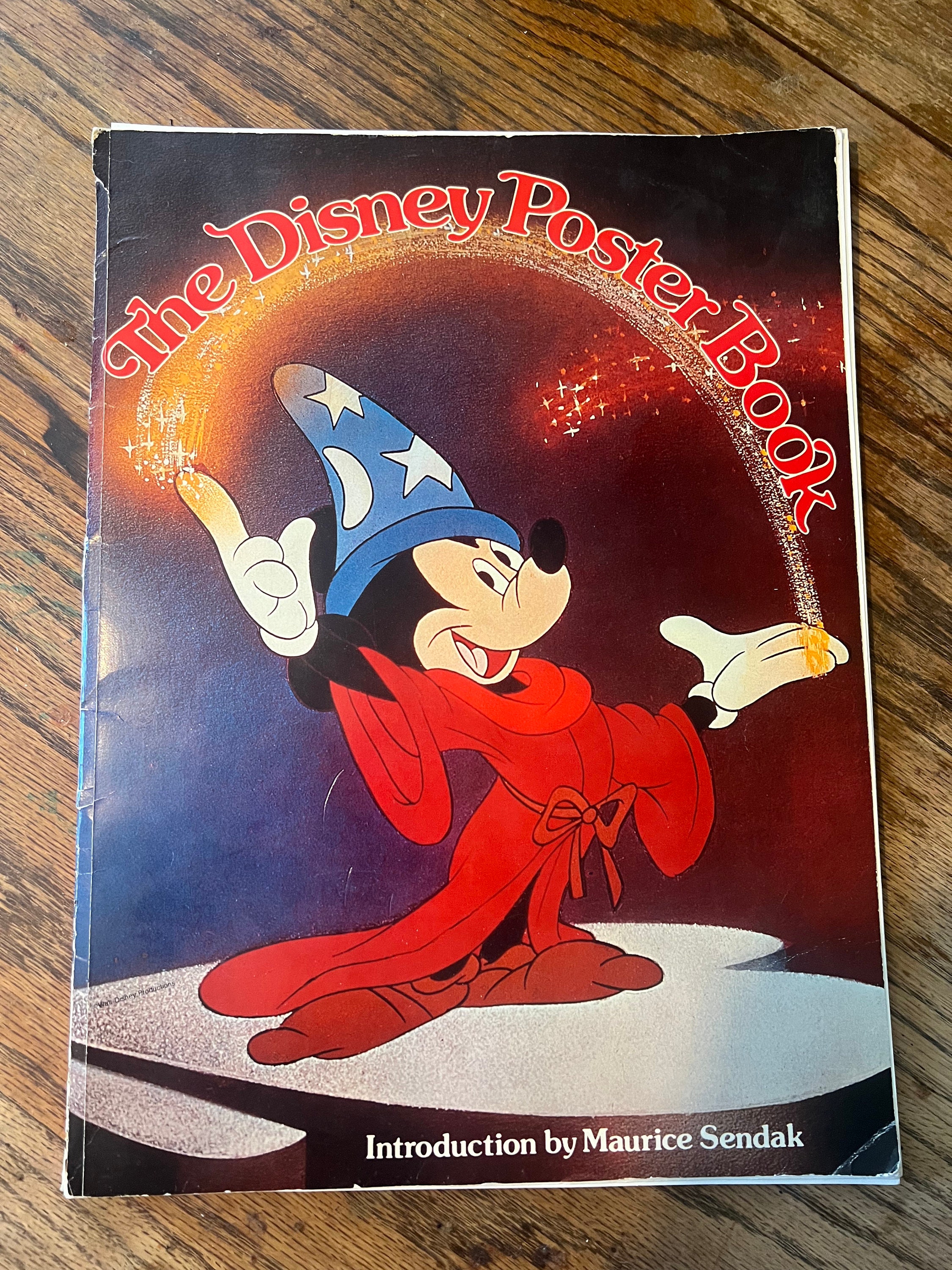 The Disney Poster Book 1977 VINTAGE RARE - Etsy