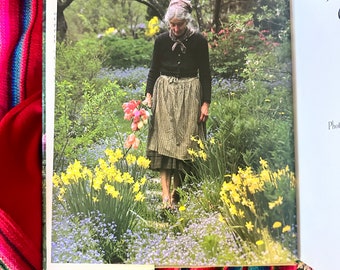 RARE VINTAGE Tasha Tudor's Garden Tovah Martin Richard W. Brown