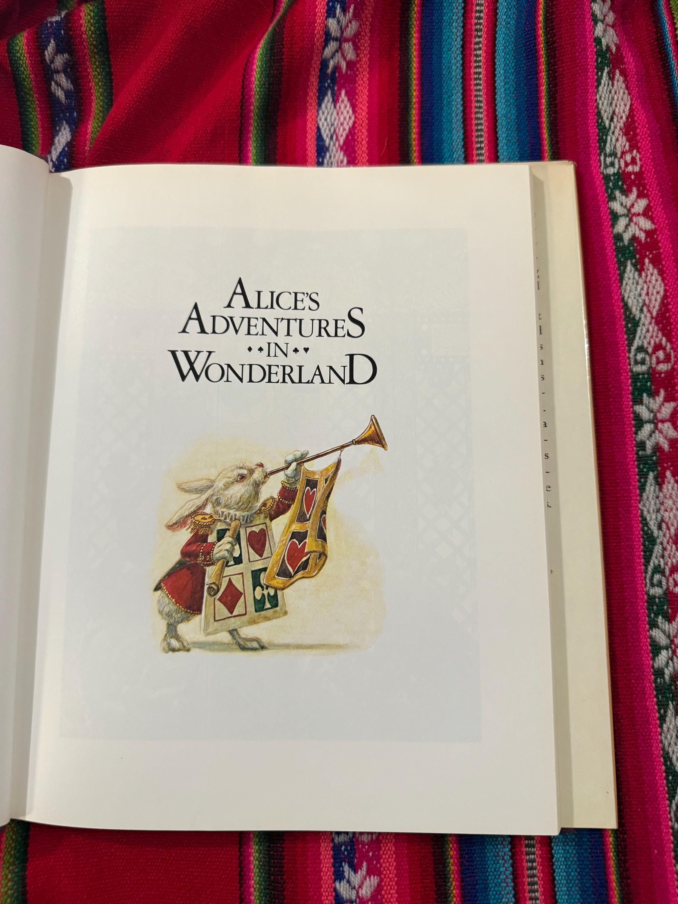 RARE VINTAGE Alice's Adventures in Wonderland Lewis Carroll