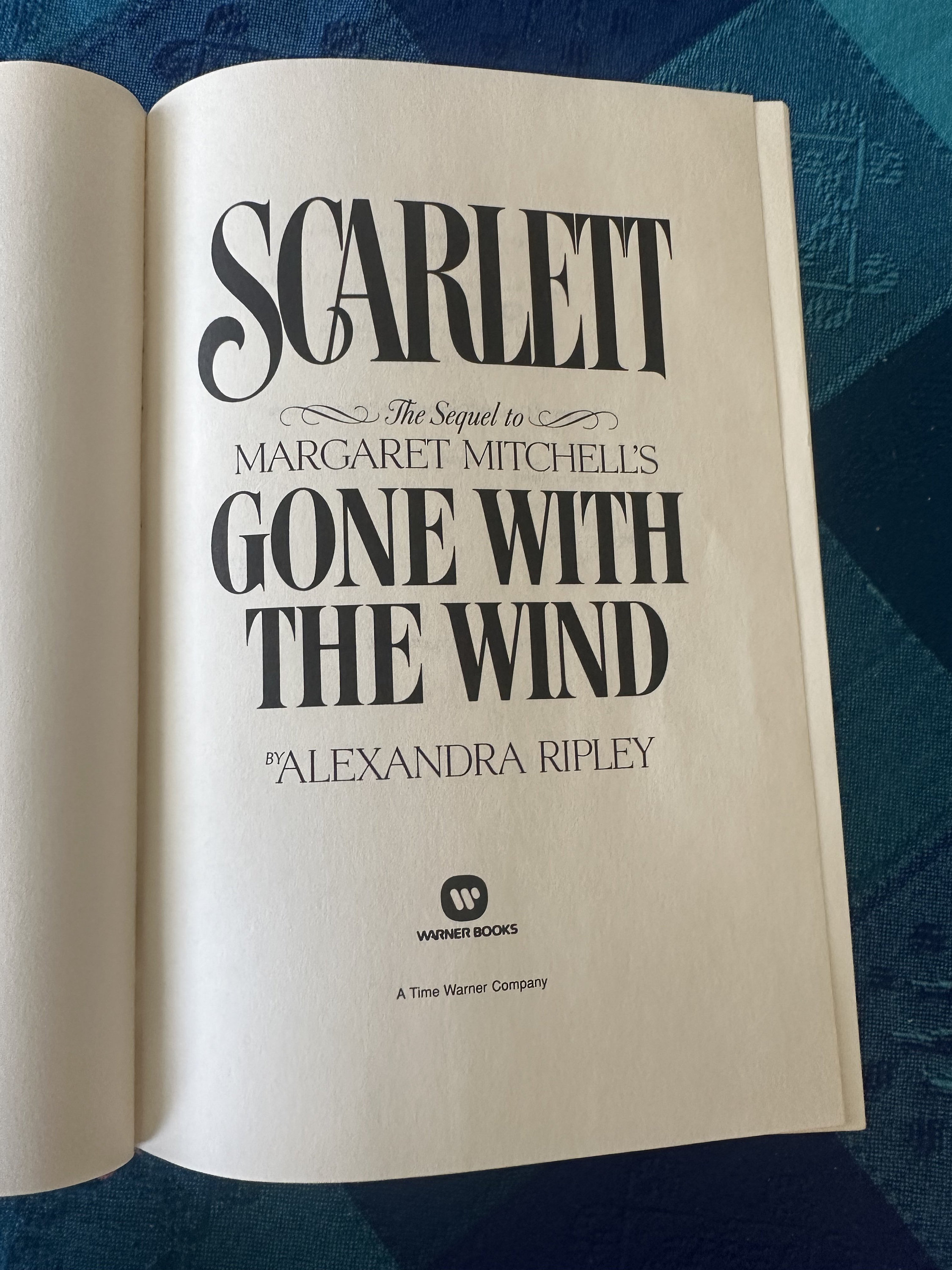Scarlett by Alexandra Ripley RARE VINTAGE First Edition 1991 - Etsy