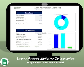 Loan Amortization Calculator | Google Sheets