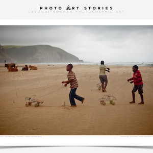 South African wall art Wire Cars African Art Beach print Transkei beach wall decor Africa lovers printable travel poster Digital downloads
