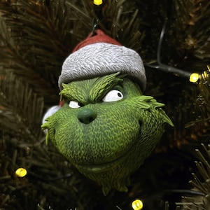 Grinch Christmas Ornament Xmas Tree Decor