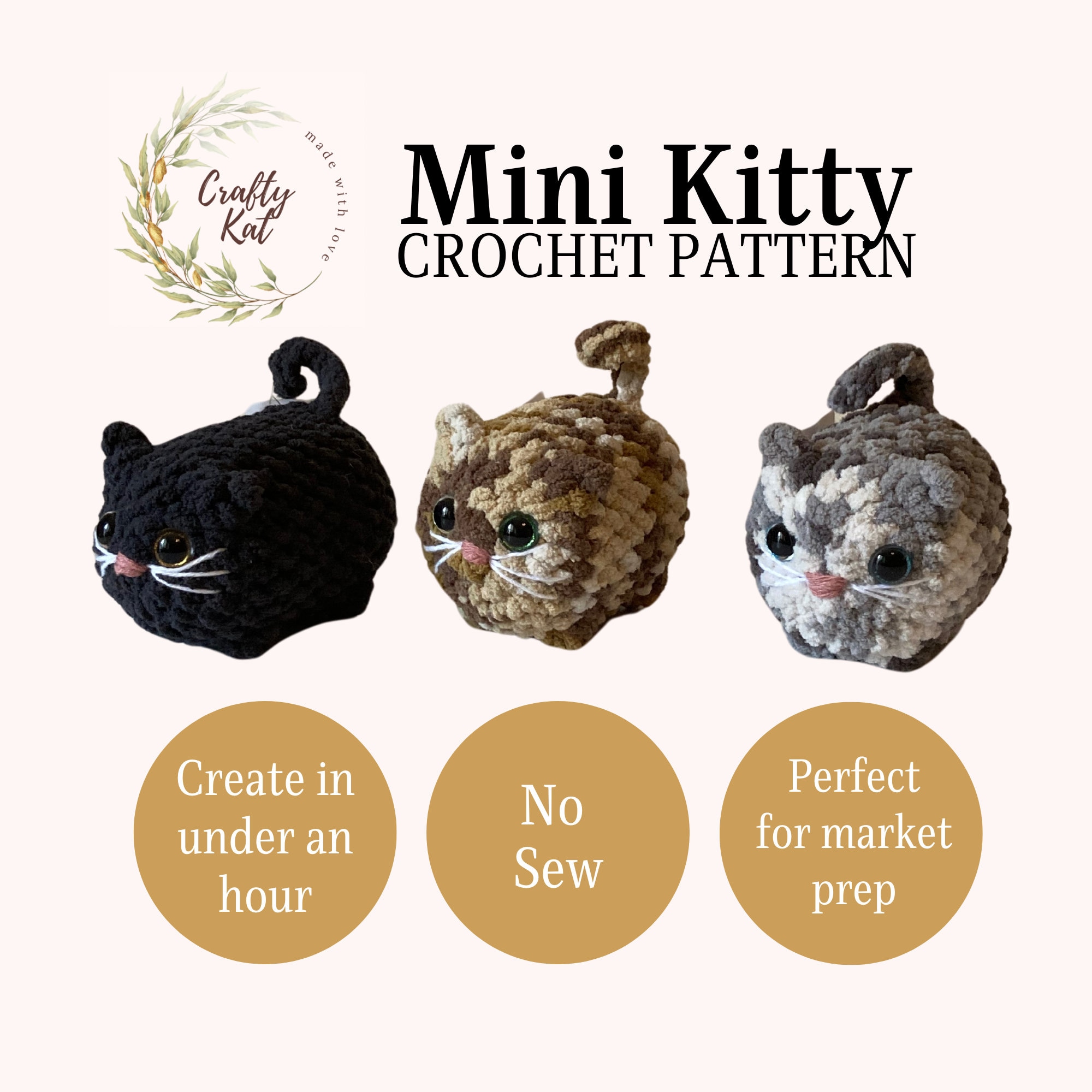 40 Kitty Crochet Patterns: Create Adorable Feline Friends at Home 34 Kitty Crochet Pattern Amigurumi Cat