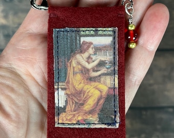 Aqua Tofana Protection Amulet Pin Charm Wearable Altar