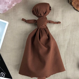 Poppet with Opening (Spell Doll) and Instructional Mini Zine