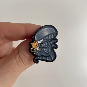 Alien Movie Jonesy Enamel Horror Movie Pin | Horror Art | Alien Pop Art Cute Pins Kawaii Gifts for Her or Him Alien Pin Ripley 80s Dune