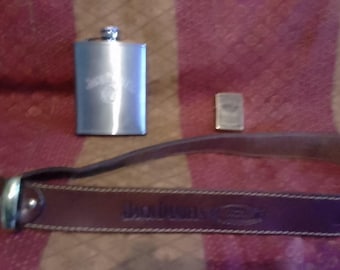 Three Piece Jack Daniels Gift Set, rescued & upcycled