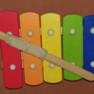 Wooden Traditional Children&#39;s Toy Xylophone