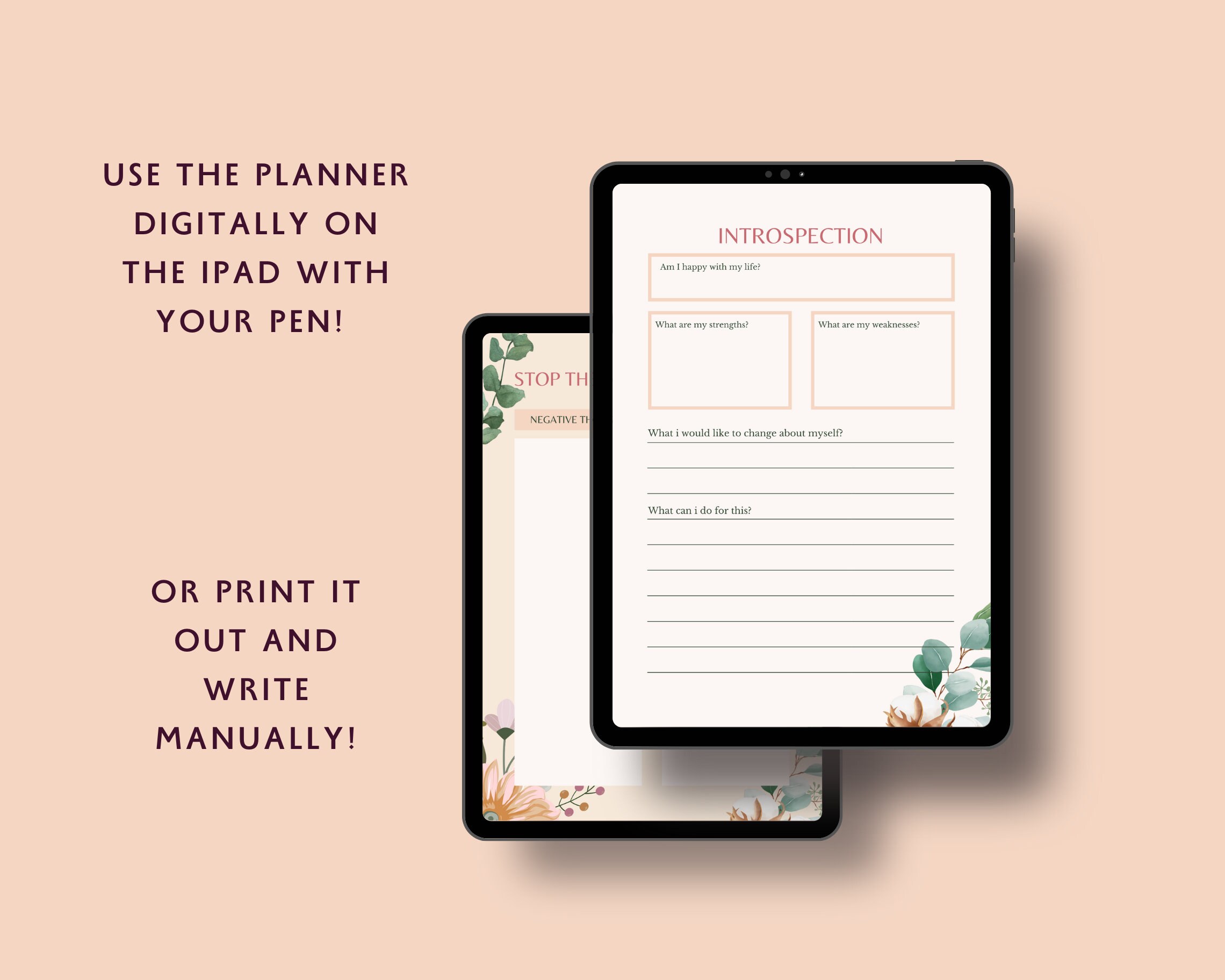 All in One Planner Templates, Ultimate Digital Life Planner Bundle ...