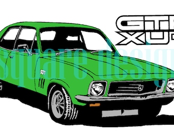 LJ GTR XU1 SVG Holden Torana Digital Download