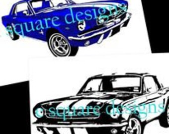 FORD Mustang PNG Dual pack