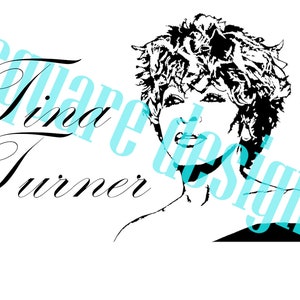 Tina Turner SVG simply the best  rip