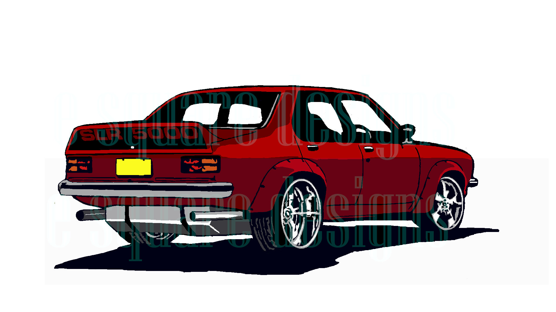 Holden Torana SVG SLR5000 Red - Etsy Australia