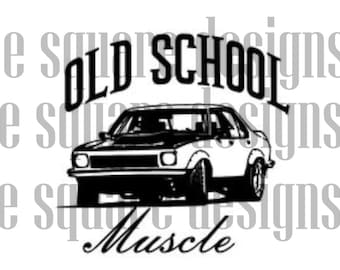 Old School Muscle Car Holden Torana SVG