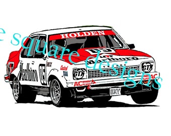 Peter Brock Bathurst A9X Torana PNG
