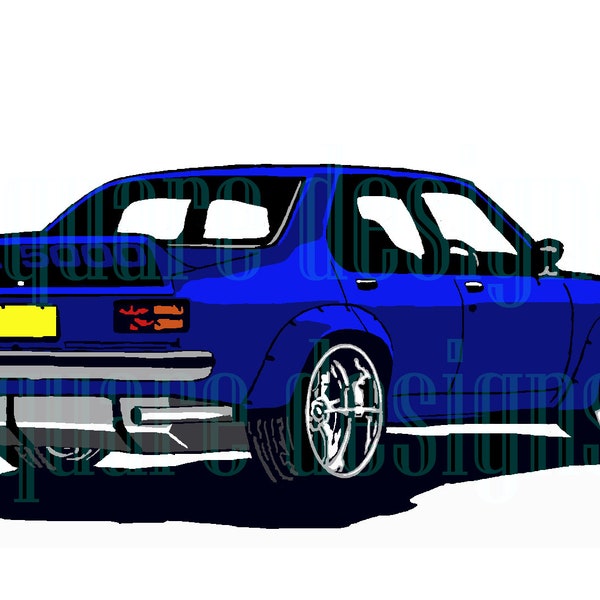 Holden Torana SLR5000 SVG blue