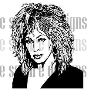Tina Turner SVG SVG Tina Turner