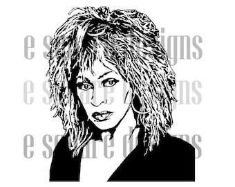 Tina Turner SVG SVG Tina Turner