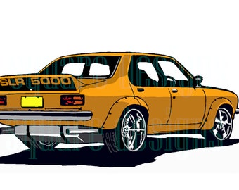 Holden Torana SLR5000 SVG orange