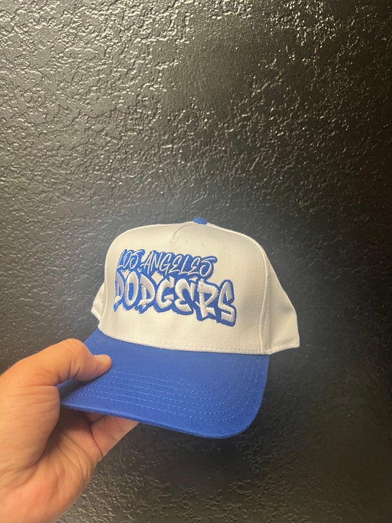 Los Angeles Dodgers Two Tone Snapback Hat. - Etsy