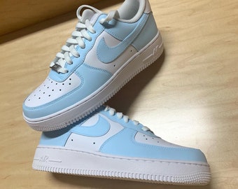 blue nikes shoes