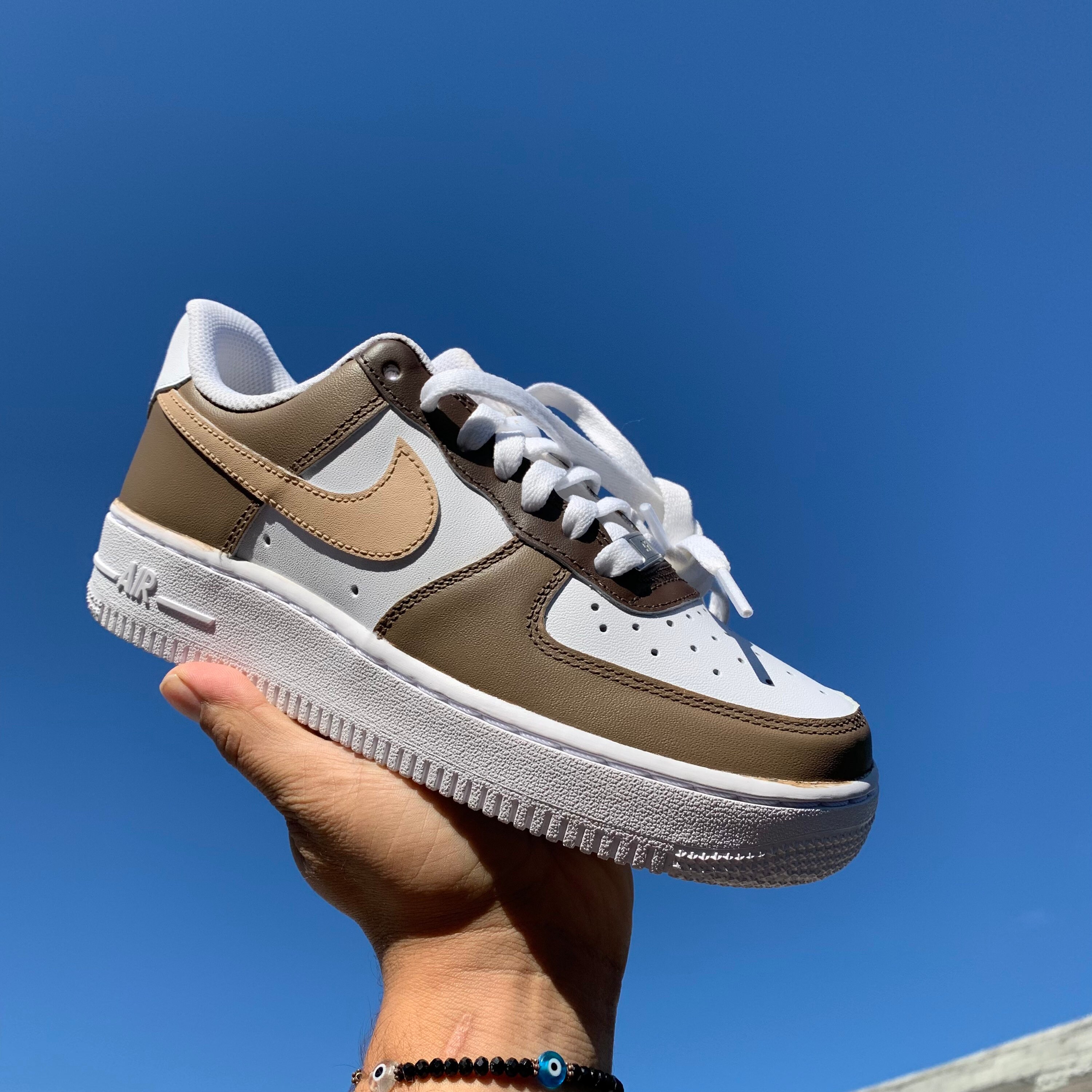Mocha AF1 - Lowheels | Air Force 1 Custom Sneaker