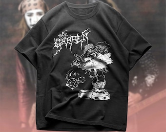 NEW EDTION: The Garden, Enjoy, Horseshit on route 66 jester with dice, Band T-shirt vadavada, puzzle, slater shirt,