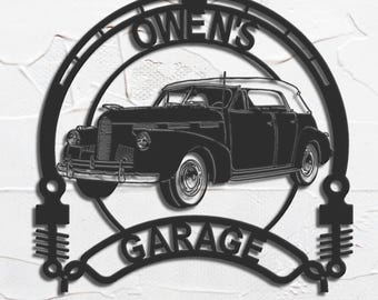 1939 Oldsmobile 80 personalized sign | metal wall art | home decor