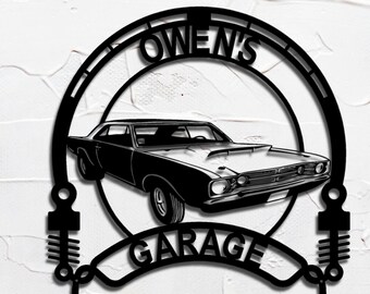 1968 Dart 426 Hemi personalized sign | custom metal wall art | home decor gift