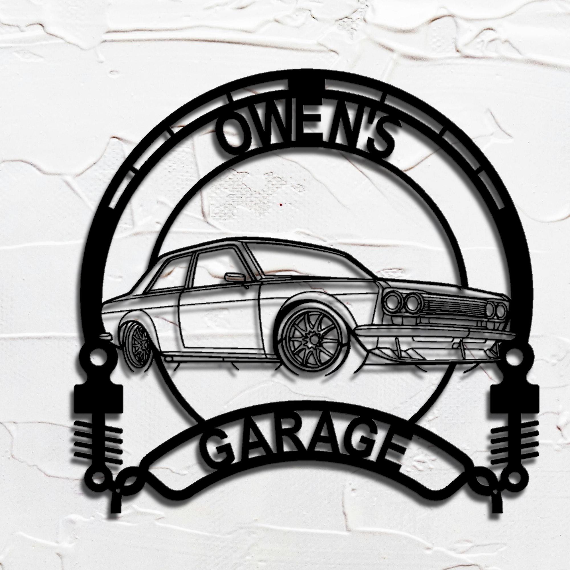 Vintage Datsun Garage Sign - Etsy